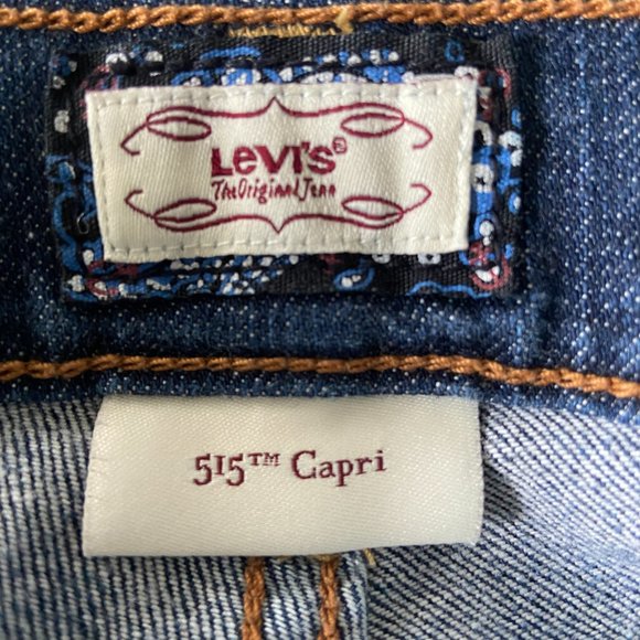 Levi's 515 Capri Jeans size 8 - Picture 4 of 6